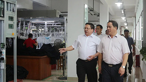 梧州市委書(shū)記全桂壽蒞臨百裕集團(tuán)調(diào)研指導(dǎo)